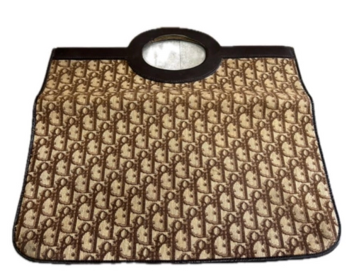 Clutch/borsa tote Dior in tela Monogram Trotter marrone