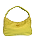 Prada Re-Edition 2000 Hobo Tessuto - Lime Green
