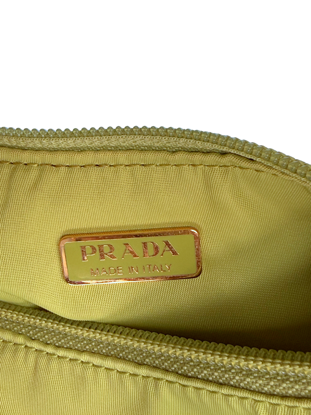 Prada Re-Edition 2000 Hobo Tessuto - Lime Green